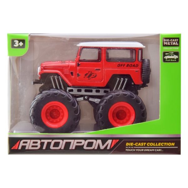 Автомодель Автопром 4 кольори в асортименті 1:50 7409