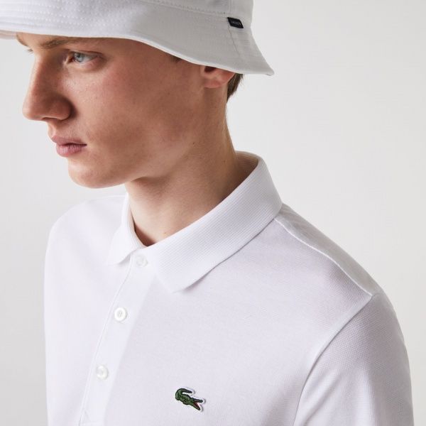 Поло Lacoste Men s S/S polo YH4801001 р.7 белый