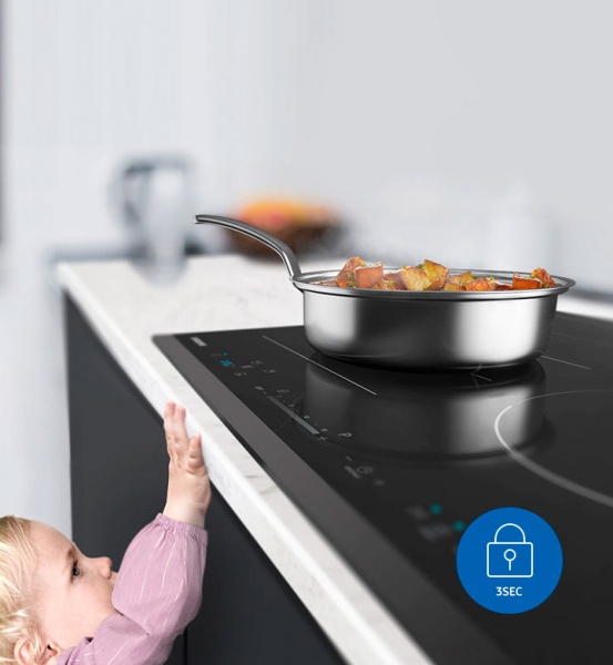 Варочная поверхность Samsung Virtual Flame NZ64R9777GK/W1