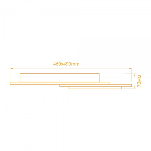 Світильник світлодіодний LightMaster СЕ2210 Opera R 105 Вт білий 3000-6500 К