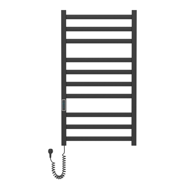 Полотенцесушитель электрический Imprese IHS509110123 10П (3-4-3) 500х900 черный матовый левый