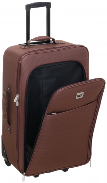 Чемодан 49 л коричневый KX22002 61х40х20 см 