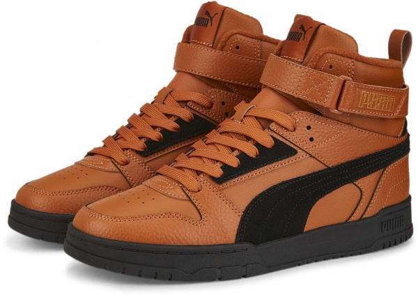 Черевики Puma RBD GAME WTR WARM CHESTNUT-PUMA BLACK-PU 38760403 р.45 коричневий