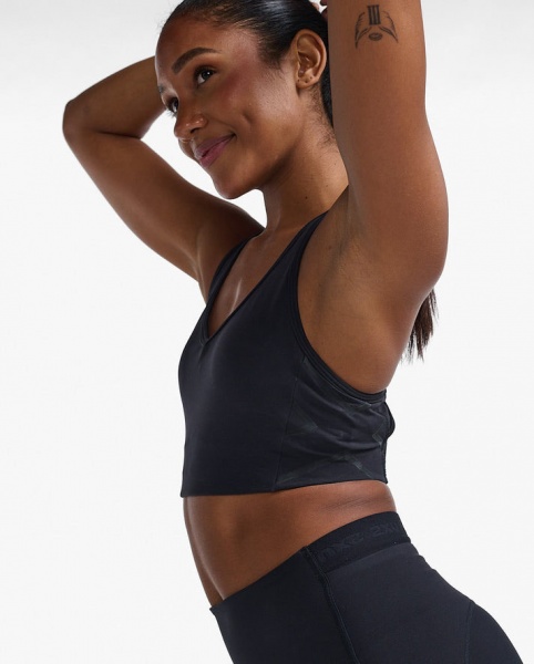 Бра 2XU Motion Racerback Bra WR6998a_BLK/BLK р.M чорний