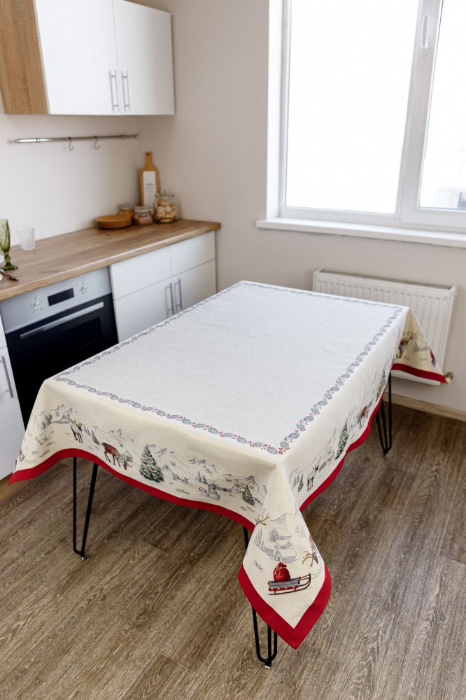 Скатерть Зима 135x280 см La Nuit