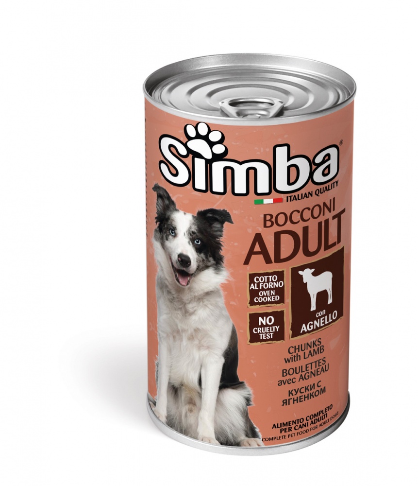 Консерва Simba Wet ягня 1,24 кг — фото 1
