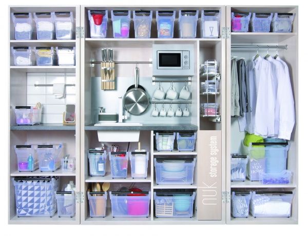 Ящик для зберігання PRP з ручкою на колесах 380х177х180 мм