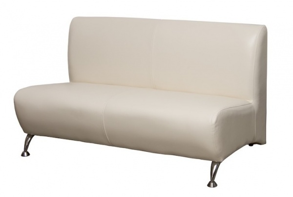 Диван офісний Метро-2 кінг-400-білий 1310x760x750 мм