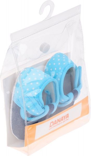 Пинетки детские Danaya р.17 синий с голубым K09-B0016 
