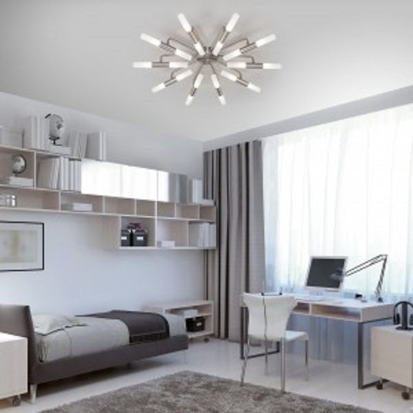 Світильник стельовий Strotskis Bastone 20x3 Вт G4 сатин 551 