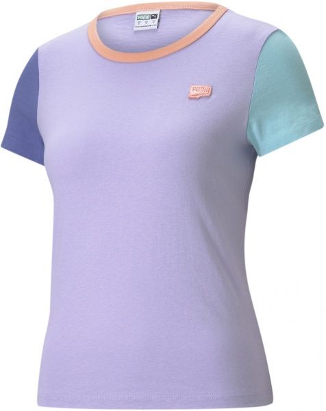 Футболка Puma Downtown Small Logo Tee 59965716 L фіолетовий