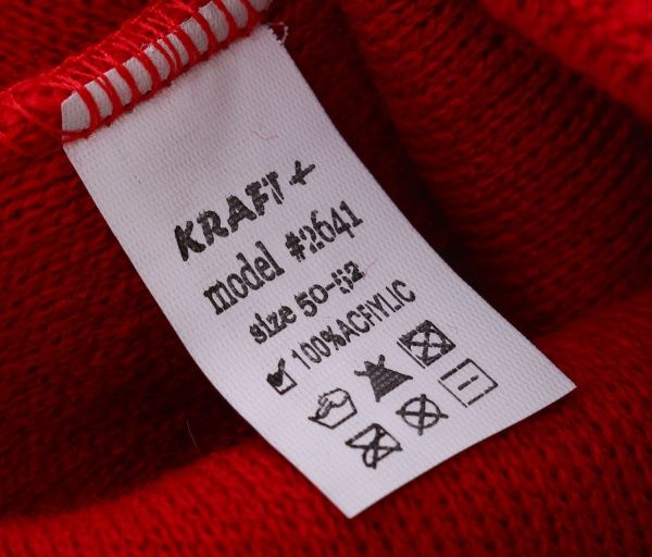 Шапочка дитяча для дівчинки Kraft+ 2641 р.50 червоний 