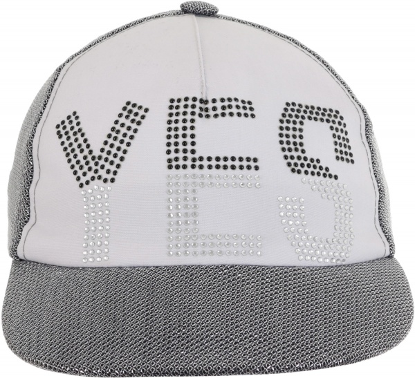 Кепка для девочек Pampona 21 L 13 р.48 серебряный 