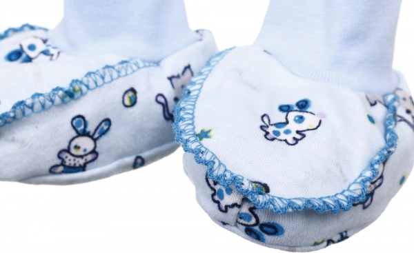 Пінетки дитячі Маленькие люди Пінетки 40 см блакитний 