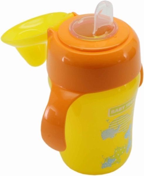 Поильник  Baby Team с силиконовим носиком и ручками 240 мл 5011