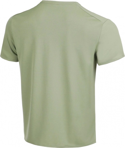 Футболка Nike DF RUN DVN MILER SS DX0839-386 р.L зелений