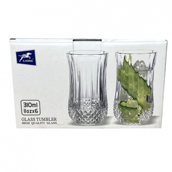Набор стаканов высоких Tulip 310 мл 6 шт. G-Horse 
