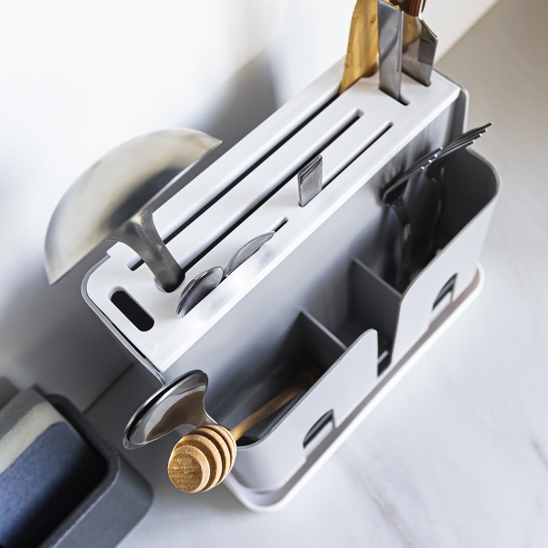 Полка настольная MVM KP-55 GRAY/WHITE 