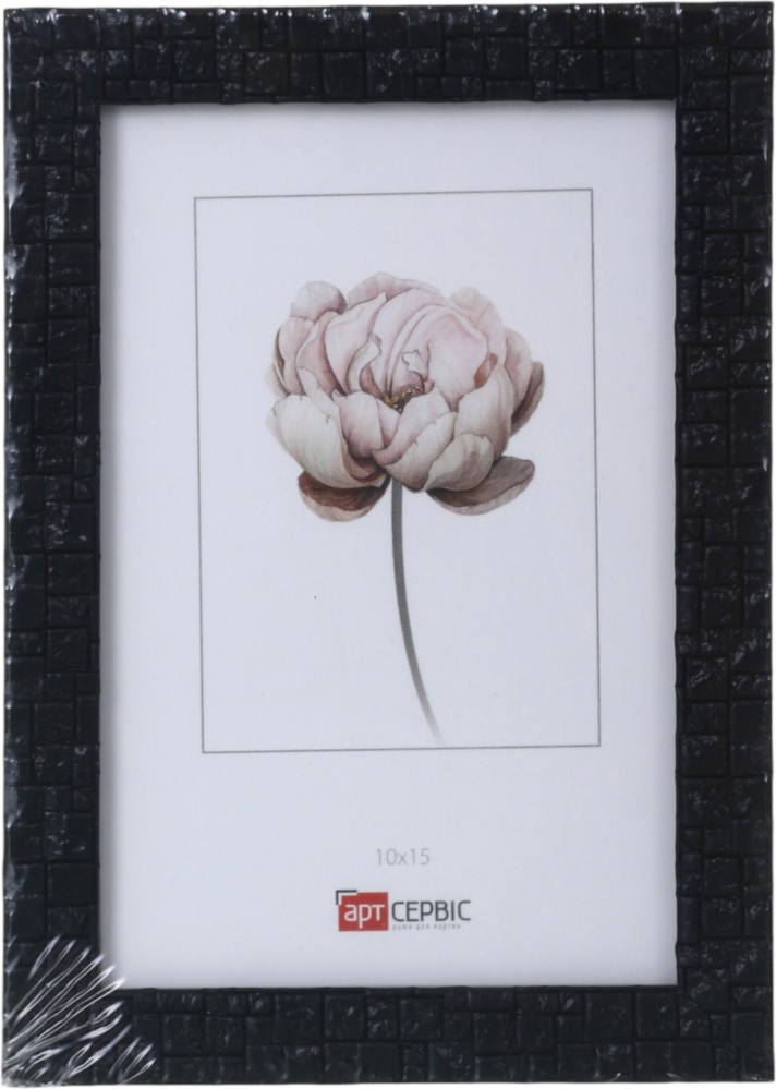 Рамка для фото Арт-Сервіс ЕА-01897 1 фото 10x15 см чорний