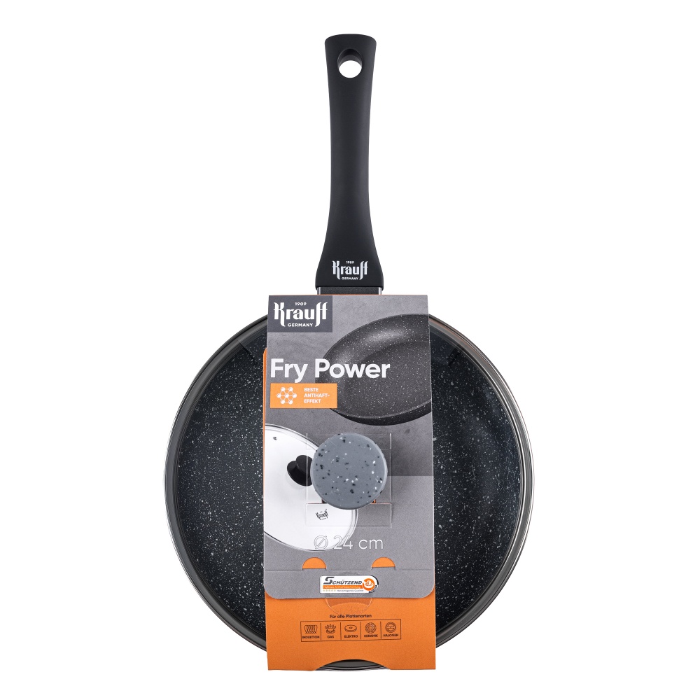 Сковорода з кришкою Krauff Fry Power 24 см 25-45-276