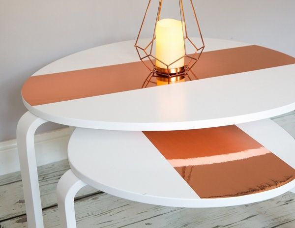 Пленка самоклеющаяся розовое золото 0,45x