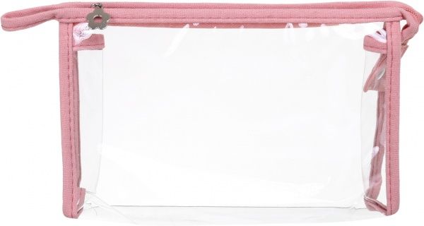 Набір косметичок Горох 3 шт. B107-7 рожевий 