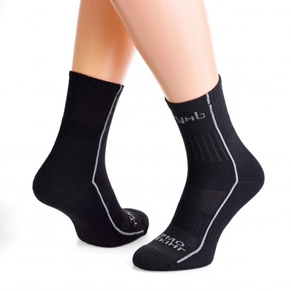 Носки мужские Ярунь треккинговые гладь черные р.38-40