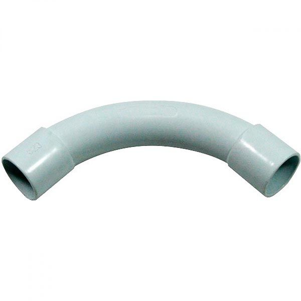 З'єднувач плавний кутовий для труб E.Next s3037001 20 мм