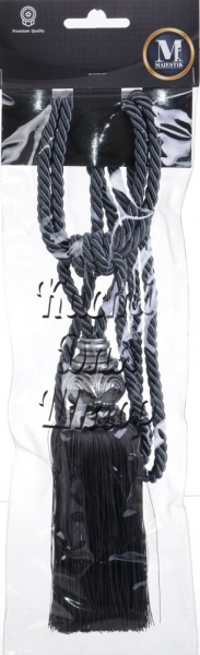 Подхват для штор 2018-52-K-177 графит Majestic