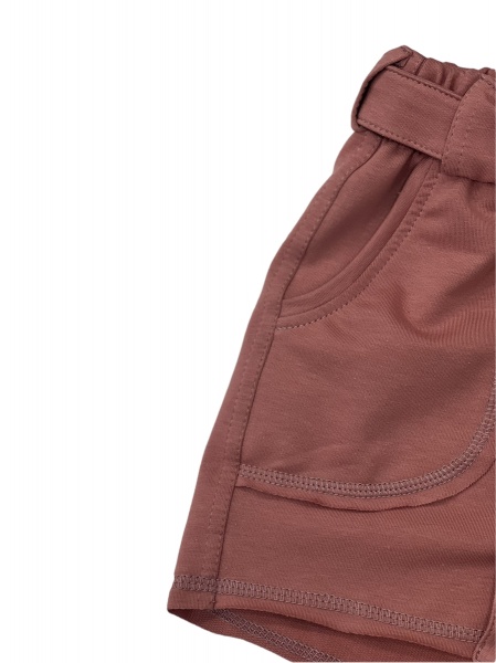 Шорты для девочек JOIKS р.146 пудровый SH-03 