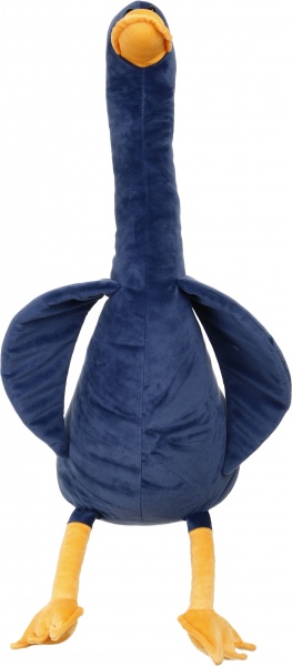 Подушка декоративная Гусь 53 см синий 