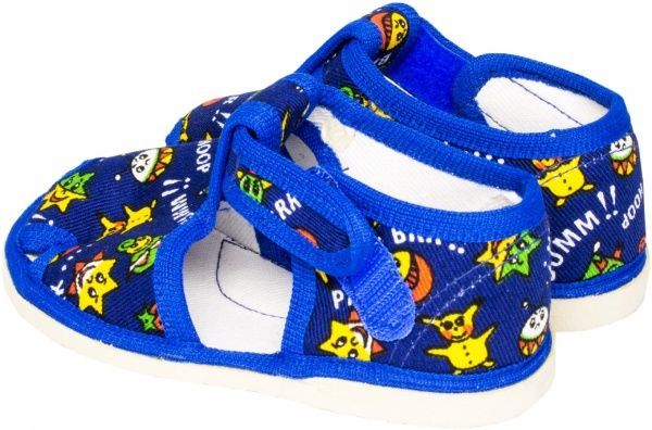 Капці для хлопчиків Экотапок Сандалик новий сині 1085 р.22,5