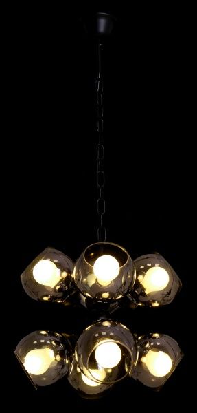 Люстра VITALUCE V4318-1/8 8X60 ВТ E27 черный