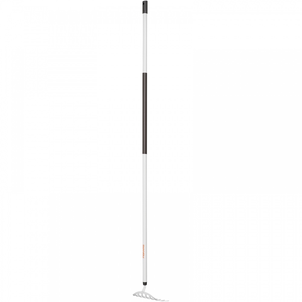 Грабли зубчатые Fiskars White для клумб и кустов 1,58 м (1019607)
