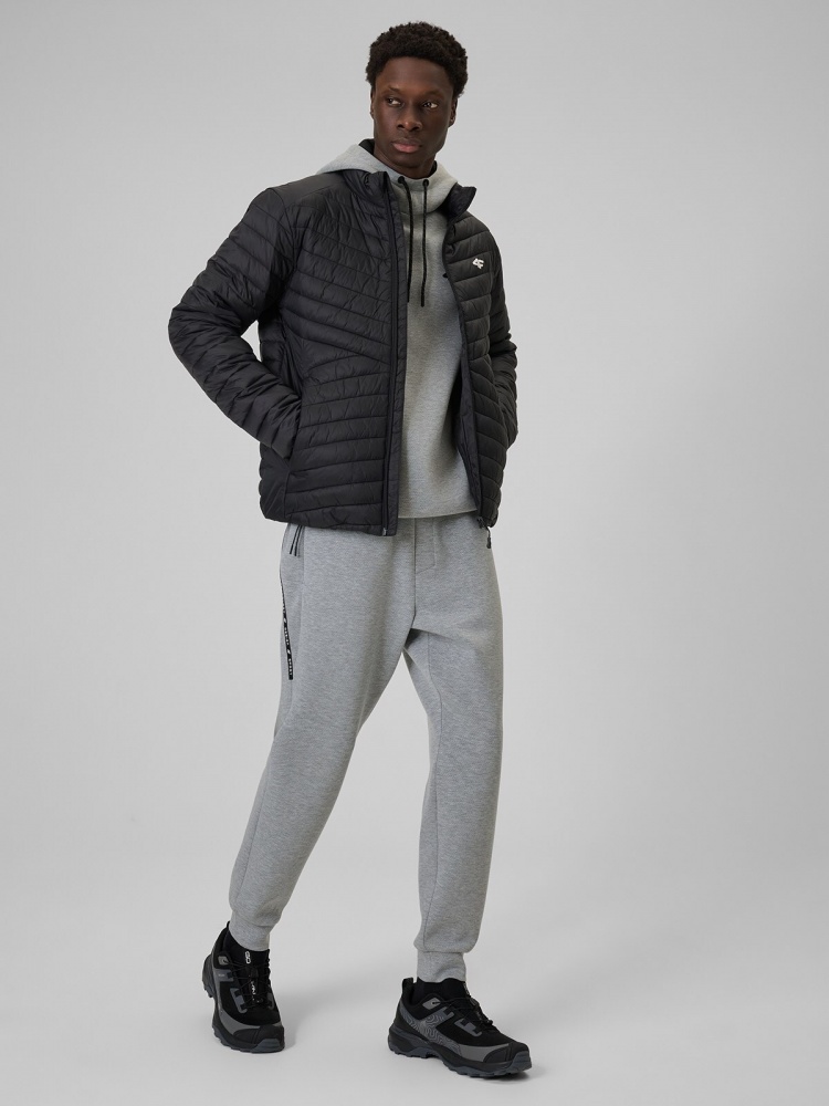 Куртка чоловіча 4F DOWN JACKET M0853 4FWSS26TDJAM0853-20S р.S чорна