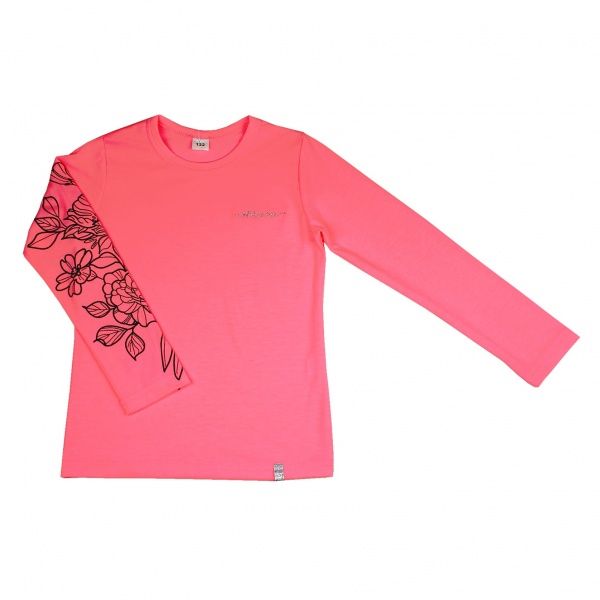 Футболка з довгим рукавом Danaya р.122 рожевий із малюнком ШЯ19-34 