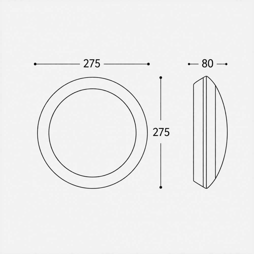 Светильник административный FUMAGALLI 15 Вт BERTA OPAL GX53 IP66