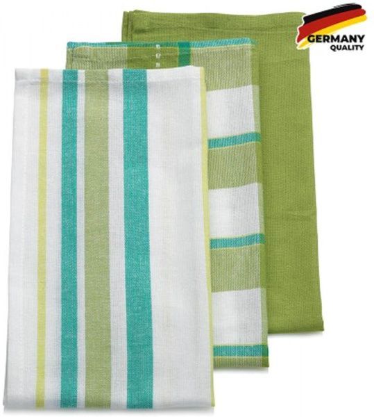 Набір рушників кухонних Pasado 65х45 зелений 3 шт. 45x65 см Kela зелений 