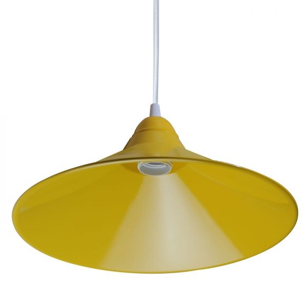 Підвіс Светкомплект Loft PLC 411 1x40 Вт E27 жовтий 