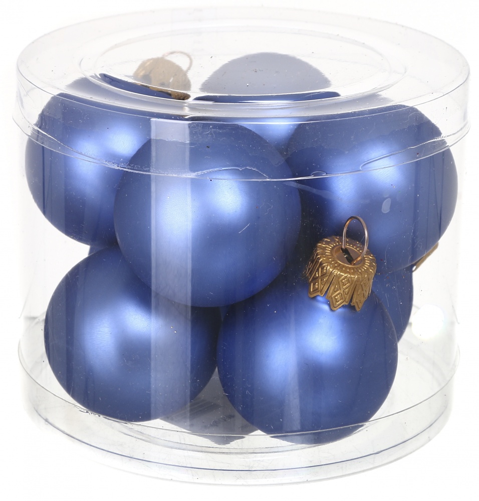 Набор елочных шаров в ассортименте d 40 мм 8 шт./уп.