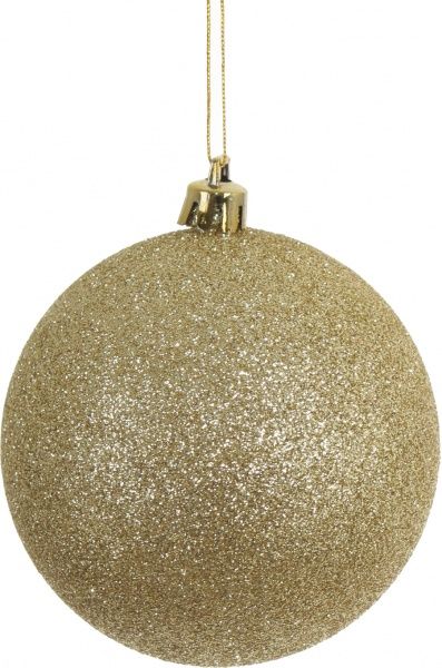 Набор елочных шаров пластиковых Люкс красный d80 мм 75 шт./уп. 