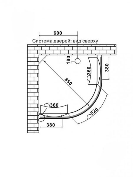 Гидромассажный бокс DP 426