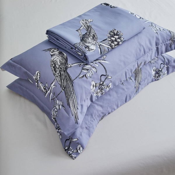 Комплект постельного белья Melzo семейный фиолетовый La Nuit 