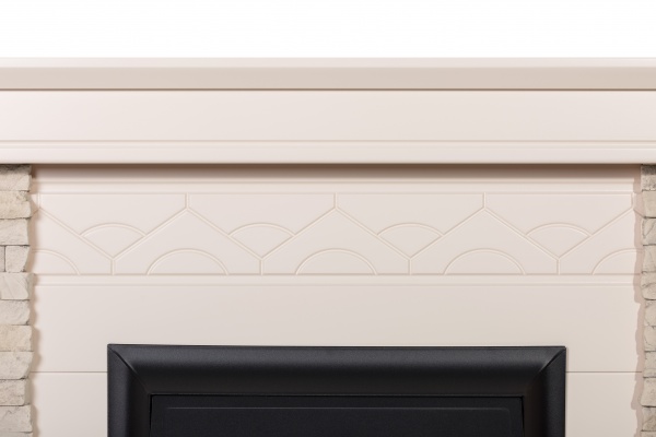 Камінокомплект ASTRA FLAME Честер cream + HORTON BLACK