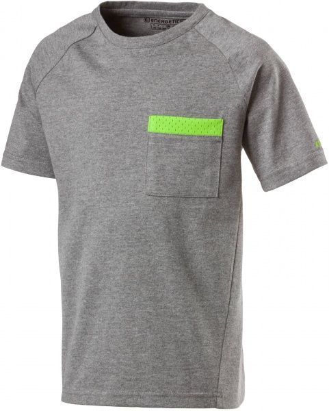 Футболка Energetics Argentiere Jrs 280606-518 140 сірий меланж