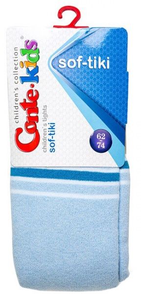 Колготки дитячі Conte-Kids SOF-TIKI 391 7С-38СП р.62-74 блакитний 