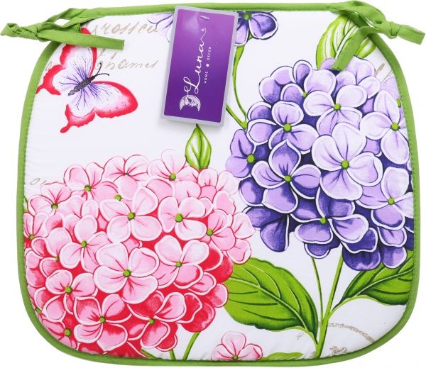 Подушка на стілець Гортензія 33x38x2 Luna