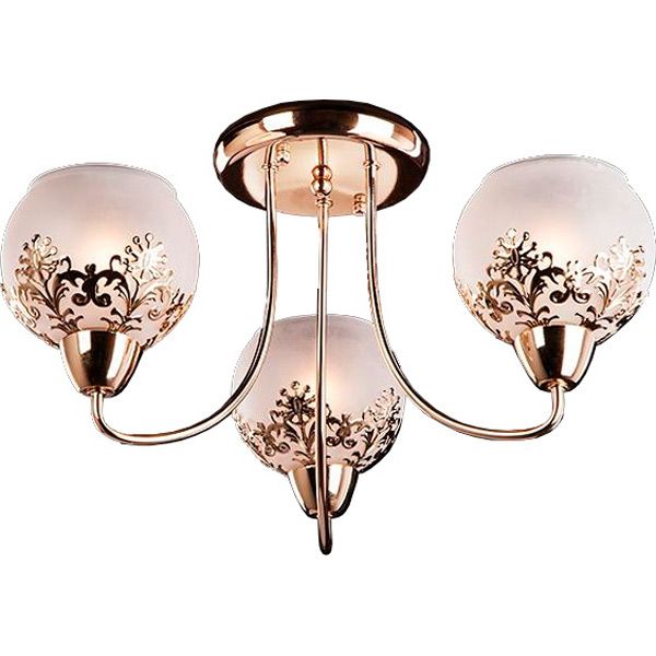 Люстра стельова Blitz 9136-43 3x40 Вт E14 золото 