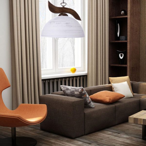 Люстра Lamkur LM-1.9 старый орех