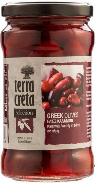 Оливки Каламата Греческие Terra Creta
